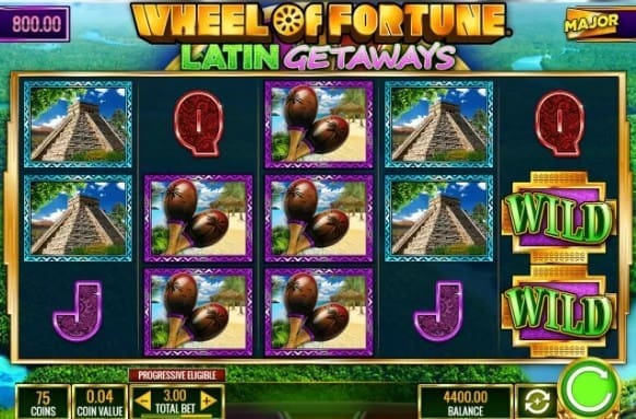 Wheel of Fortune Latin Getaways Slot